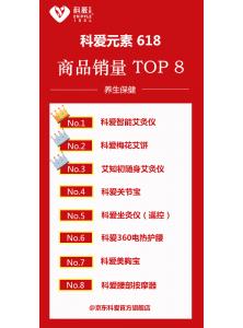 科爱元素618热销榜单Top8，养生保健成消费新风潮